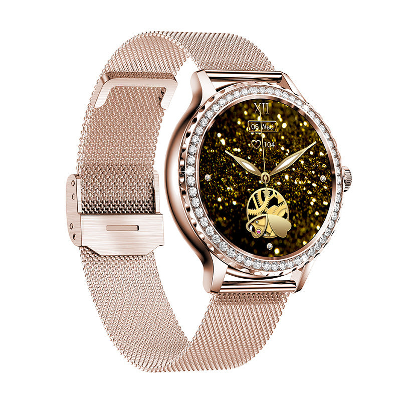 Bluetooth Calling Women's Diamond Smart Watch