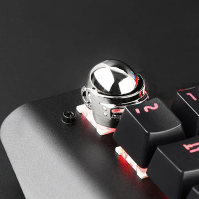 Personalized Mechanical Keyboard Single ESC Keycap 104 Key Color ABS Metal Chicken Game Keycap Satellite Shaft Cap