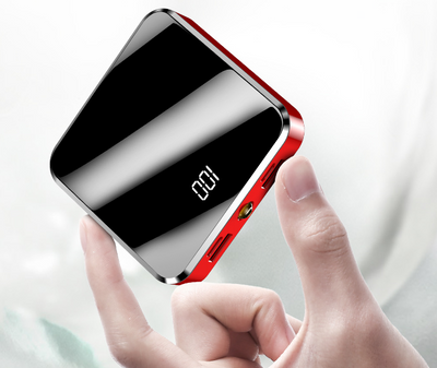 Mini Compact Full Mirror Power Bank