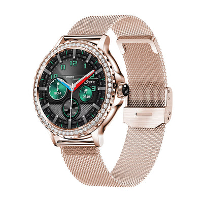 Bluetooth Calling Women's Diamond Smart Watch