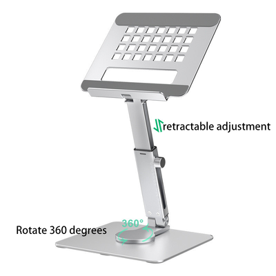 Tablet Computer Lifting And Retracting Portable Aluminum Alloy Bracket