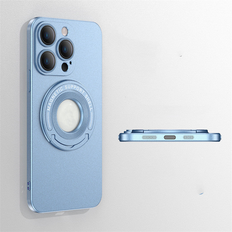 Rod Magnetic Suction Phone Case Frosted