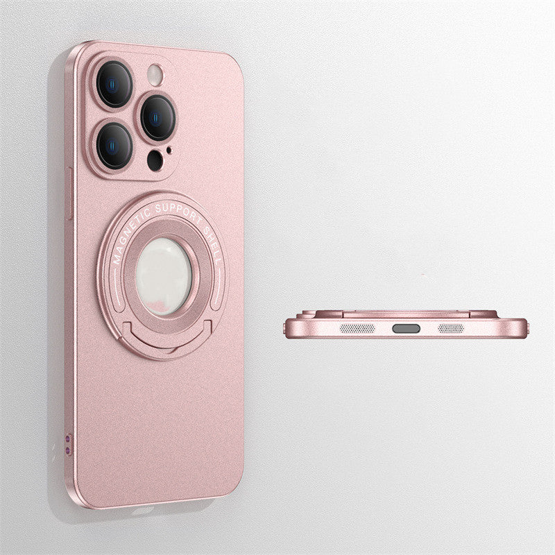 Rod Magnetic Suction Phone Case Frosted