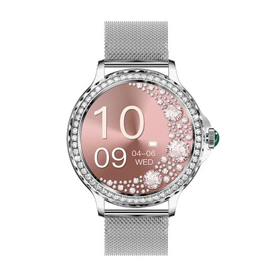 Bluetooth Calling Women's Diamond Smart Watch