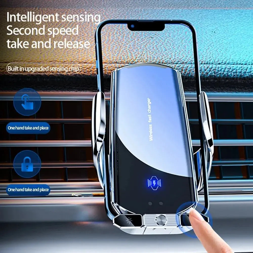 Car Wireless Charger Magnetic Fast Charging Station